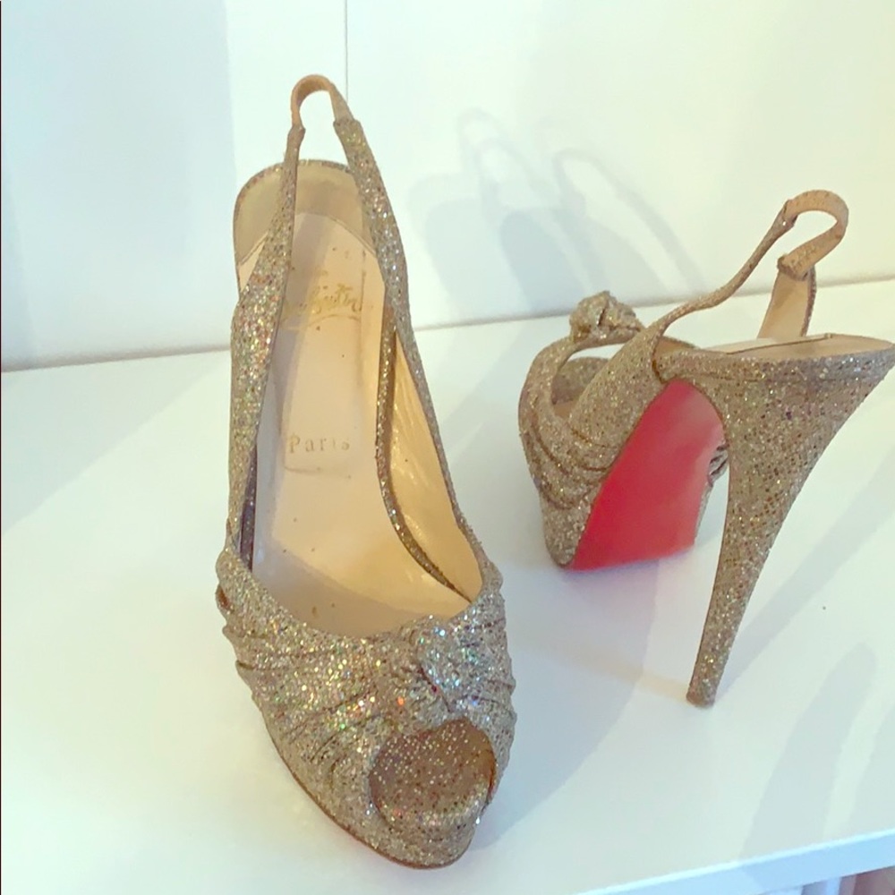 Glittery Loboutins